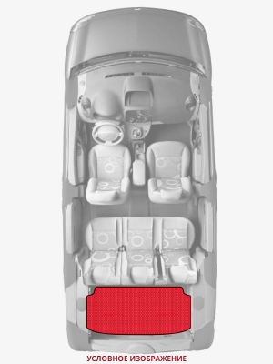 ЭВА коврики «Queen Lux» багажник для Ford Galaxy (Mk I)
